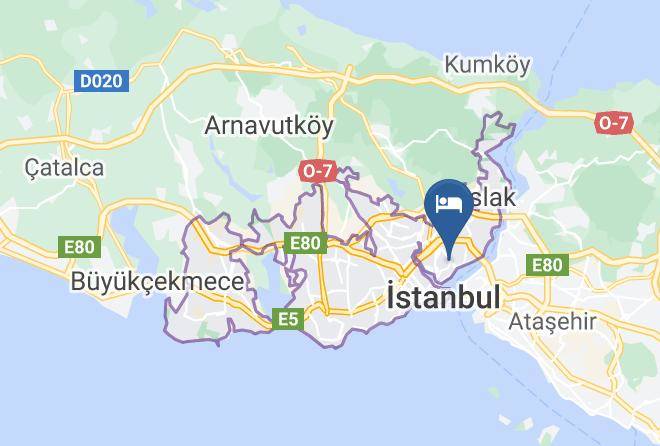 Sisli - Crowne Plaza Istanbul Ora Maps