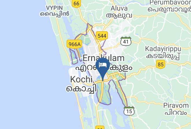 Ernakulam - Crowne Plaza Kochi Maps