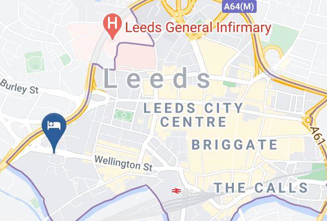 Leeds - Crowne Plaza Leeds Maps