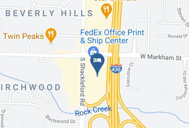 Pulaski - Crowne Plaza Little Rock Maps