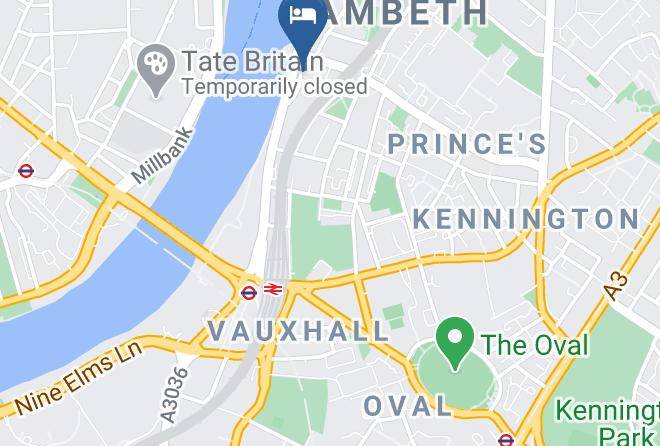 London - Crowne Plaza London Albert Embankment Maps