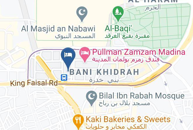 Medina - Crowne Plaza Madinah Maps