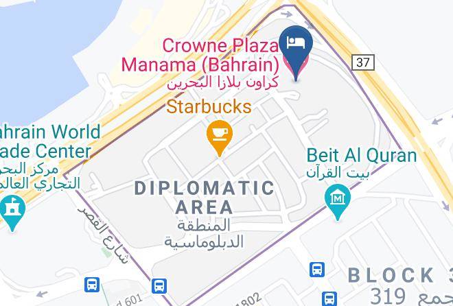 Manama - Crowne Plaza Manama Maps