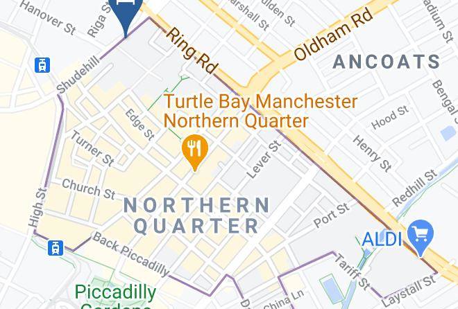 Greater Manchester - Crowne Plaza Manchester City Centre Maps
