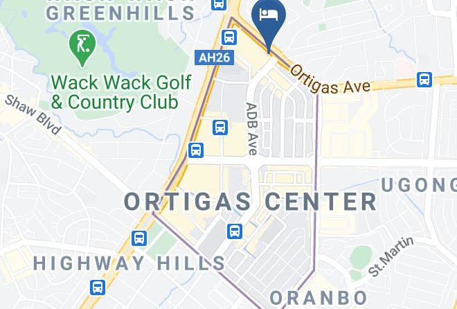 Metro Manila - Crowne Plaza Manila Galleria Maps