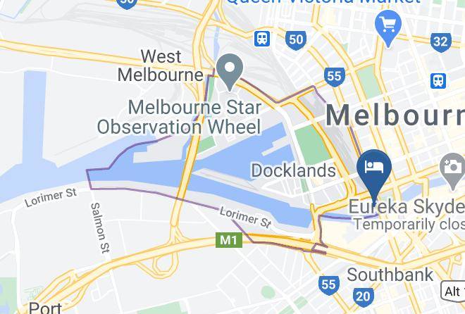 Melbourne - Crowne Plaza Melbourne Maps