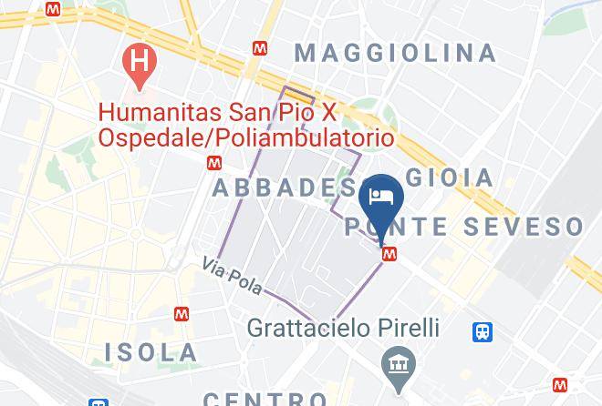Milan - Crowne Plaza Milan Linate Maps