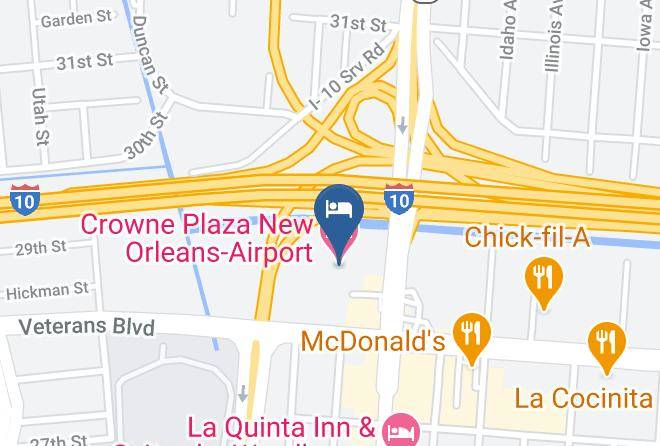 Jefferson Par - Clarion Hotel New Orleans Airport & Conference Center Maps