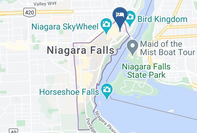 Niagara - Crowne Plaza Niagara Falls Fallsview Maps