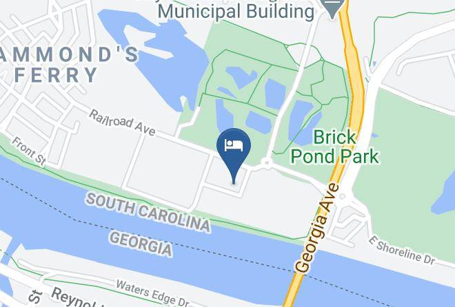 Aiken - Crowne Plaza North Augusta Maps