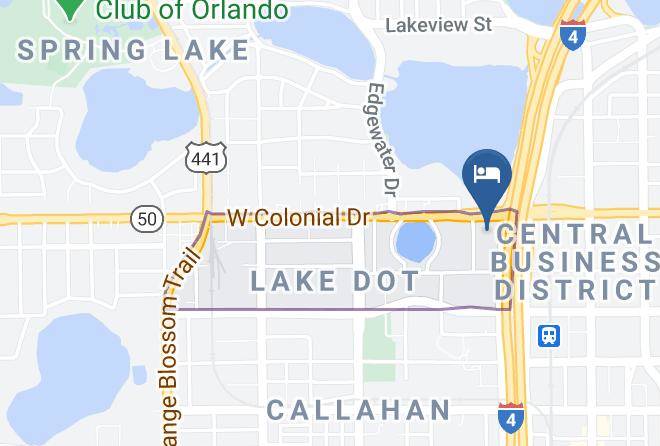 Orange - Crowne Plaza Orlando Downtown Maps