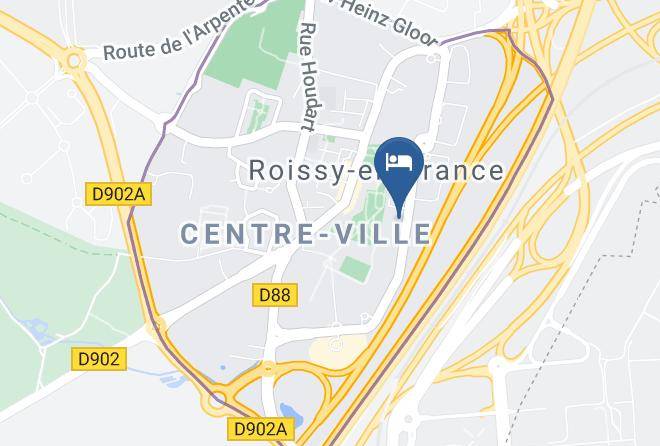 Val D Oise - Crowne Plaza Paris Charles De Gaulle Maps