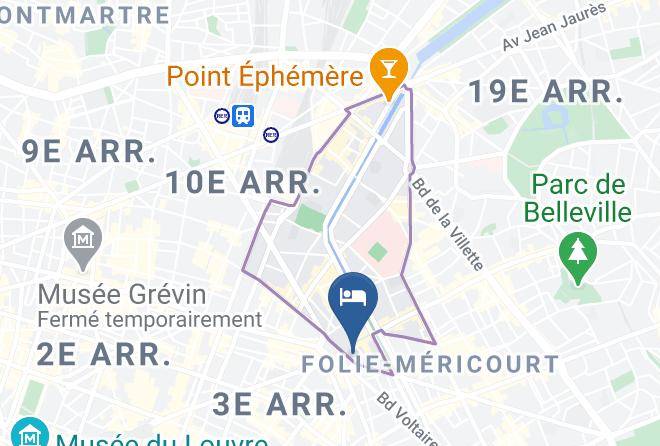 Paris - Crowne Plaza Paris Republique Maps