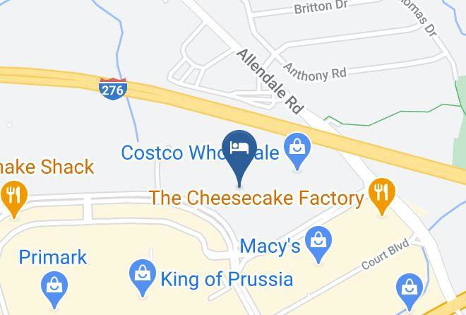 Montgomery - Crowne Plaza Philadelphia King Of Prussia Maps