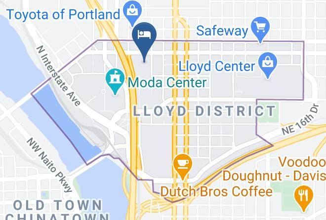 Multnomah - Crowne Plaza Portland Downtown Conv Ctr Maps