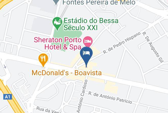 Massarelos - Crowne Plaza Porto Maps