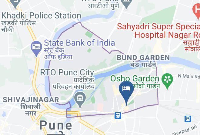 Crowne Plaza Pune City Centre Map