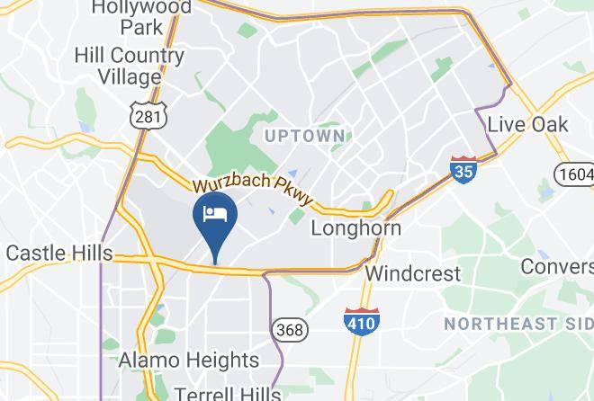 Bexar - Crowne Plaza San Antonio Airport Maps