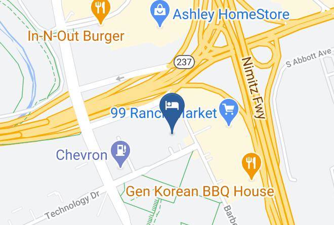 Sonesta San Jose Map