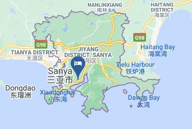 Sanya - Crowne Plaza Sanya City Center Maps