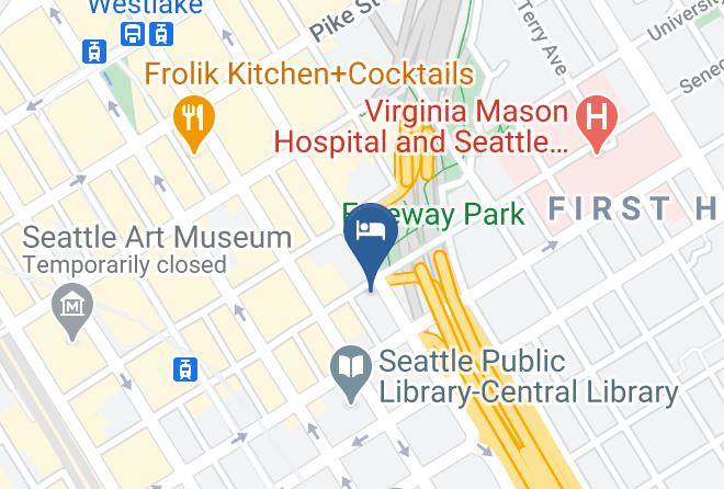 King - Crowne Plaza Seattle Downtown Maps