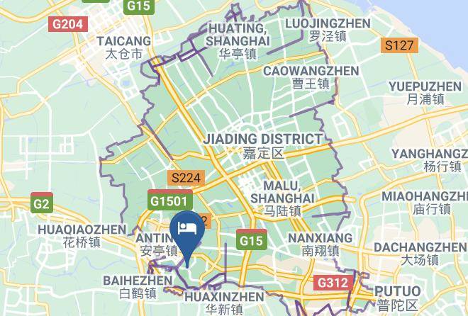 Jiading District - Crowne Plaza Shanghai Anting Golf Maps