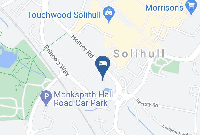 Solihull - Crowne Plaza Solihull Maps