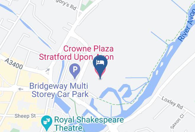 Crowne Plaza Stratford Upon Avon Map