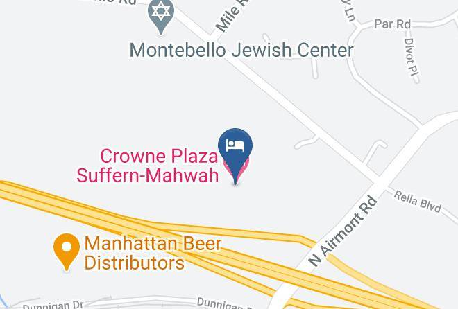Rockland - Crowne Plaza Suffern Mahwah Maps