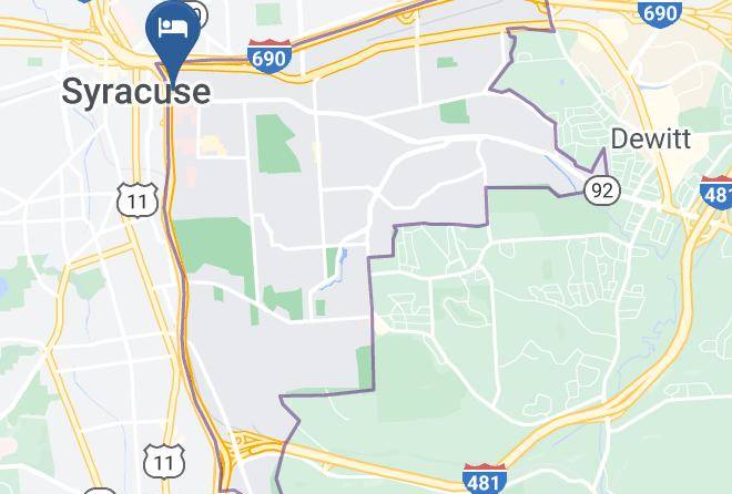 Onondaga - Crowne Plaza Syracuse Maps