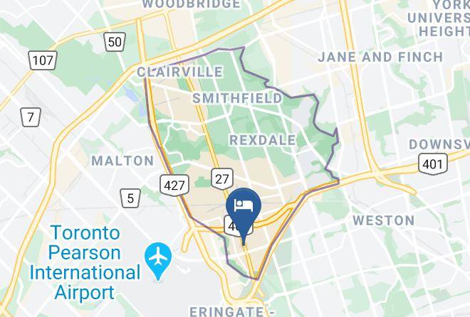 Toronto - Crowne Plaza Toronto Airport Maps