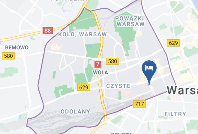 Warsaw - Crowne Plaza Warsaw The Hub Maps