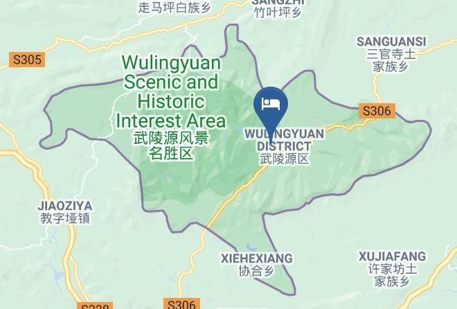 Zhangjiajie - Crowne Plaza Zhangjiajie Wulingyuan Maps