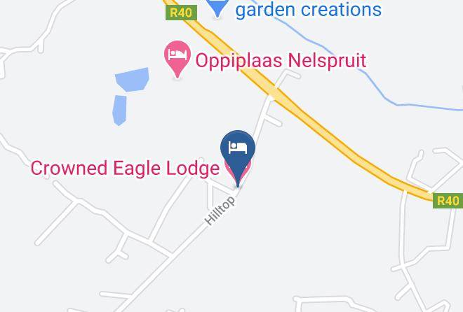 Mbombela - Crowned Eagle Lodge Maps