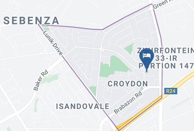 Ekurhuleni - Croydon Hotel Kempton Park Maps