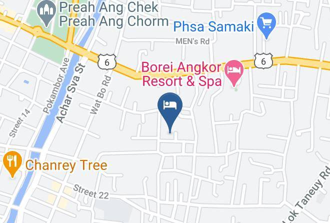 Crr Residence Karte - Siem Reap - Siem Reab Town