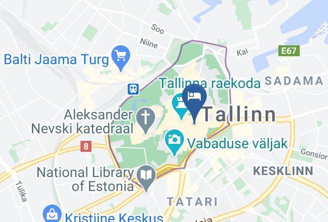 Tallinn - Cru Hotell Maps