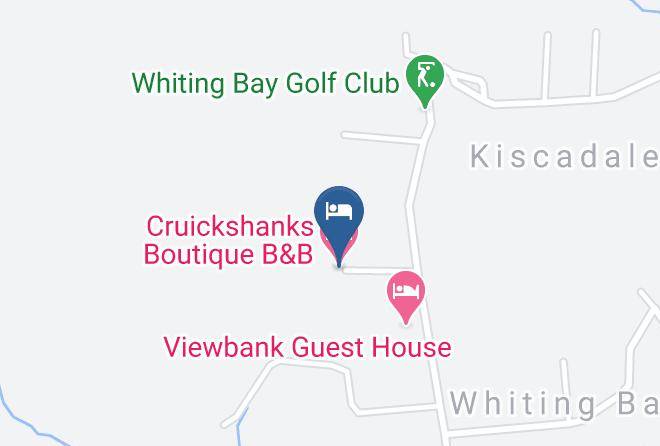 North Ayrshire - Cruickshanks Boutique B&b Maps