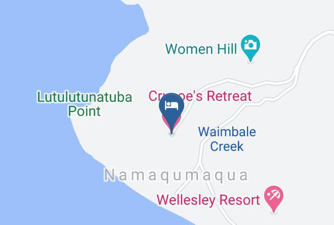 Serua - Crusoe's Retreat Maps