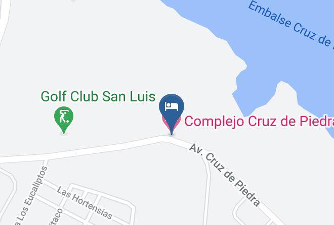 La Capital San Luis - Complejo Cruz De Piedra Maps