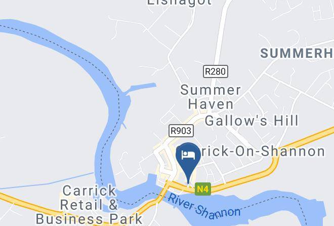 Carrick On Shannon - Cryans Hotel Maps