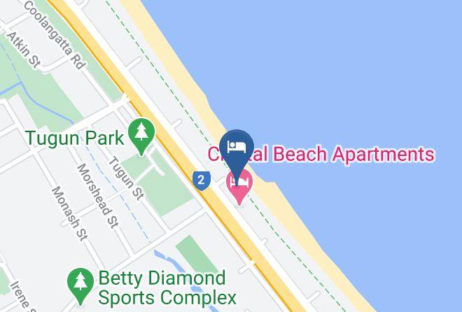 Gold Coast - Pelican Sands Beach Resort Maps