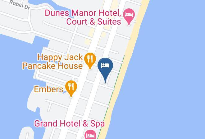 Worcester - Crystal Beach Oceanfront Hotel Maps