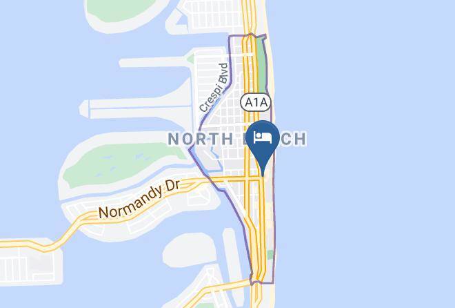 Miami Dade - Crystal Beach Suites Oceanfront Hotel Maps