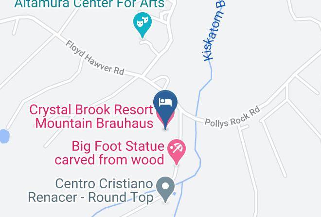 Greene - Crystal Brook Resort Mountain Brauhaus Maps