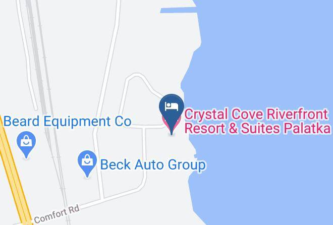 Putnam - Crystal Cove Riverfront Resort & Suites Palatka Maps