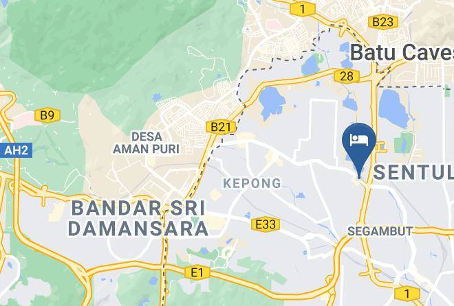 Kuala Lumpur - Crystal Crown Hotel Kuala Lumpur Maps