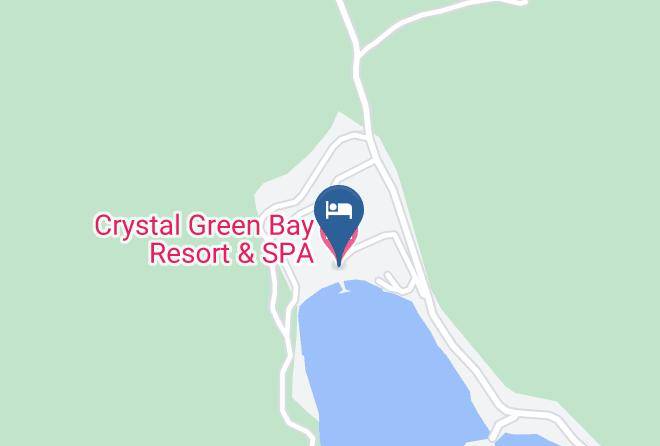 Crystal Green Bay Resort & Spa Map - Mugla