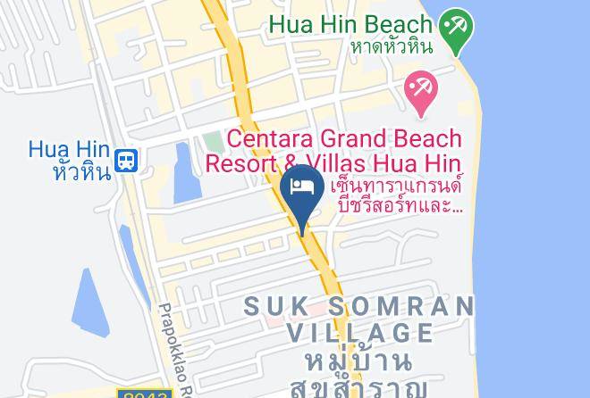 Amphoe Hua Hin - Crystal Hotel Maps