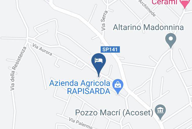Catania - Crystal Hotel Pedara Maps